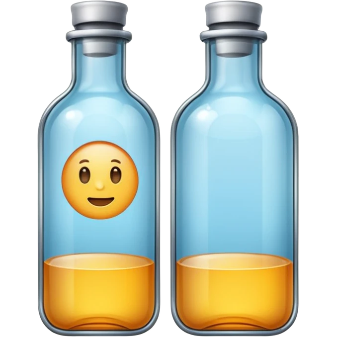 Message Bottles, thin emoji