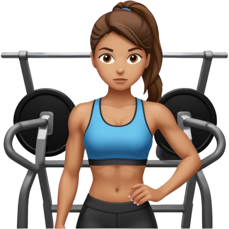 girl gym emoji