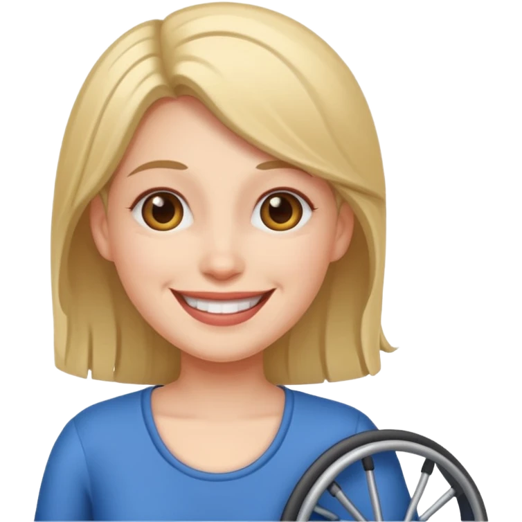 disabled woman emoji