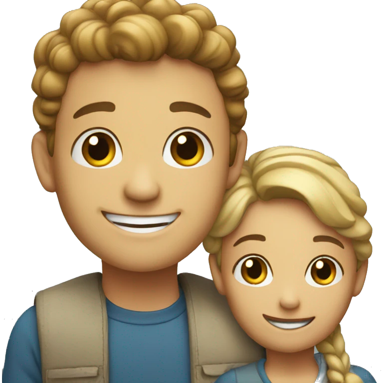 smiling together emoji