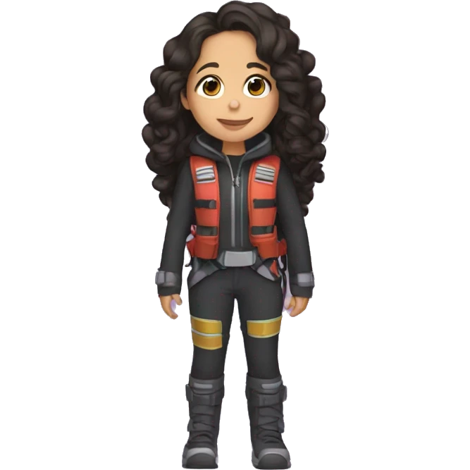 jenna ortega with jetpack emoji