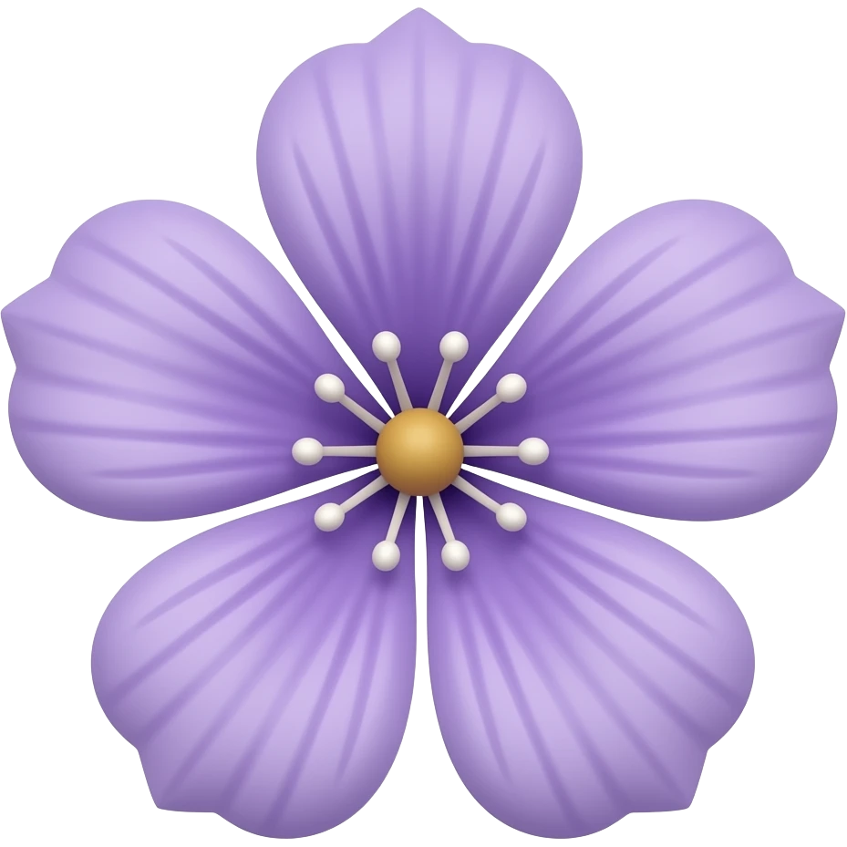 lavender flower emoji