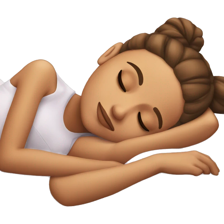 Ariana Grande sleeping emoji