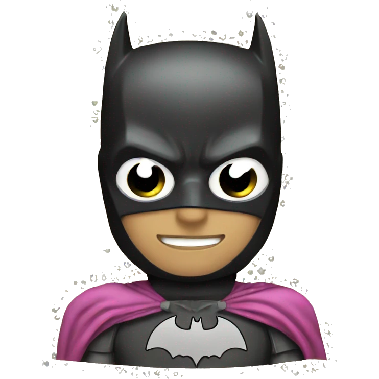 Batman and hello kitty  emoji