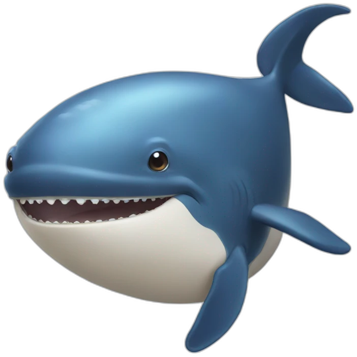 crazy whale emoji