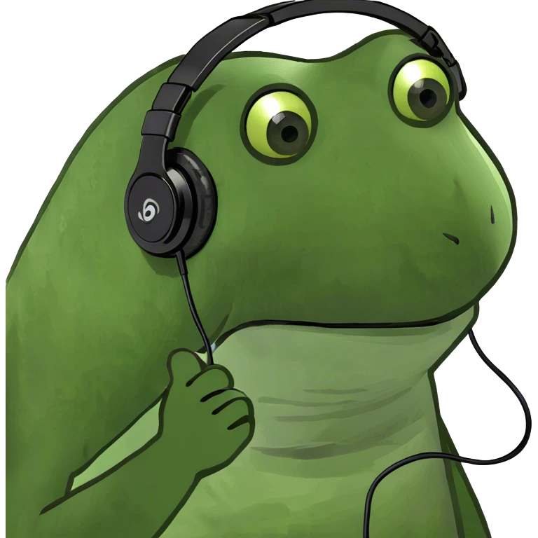 Listen music emoji