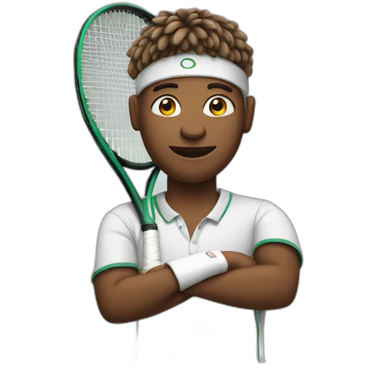 tennis player emoji