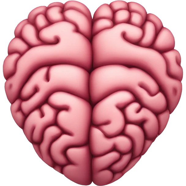 heart and brain logo emoji