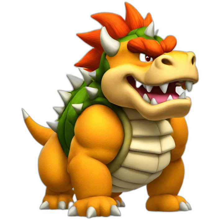 bowser from the side emoji