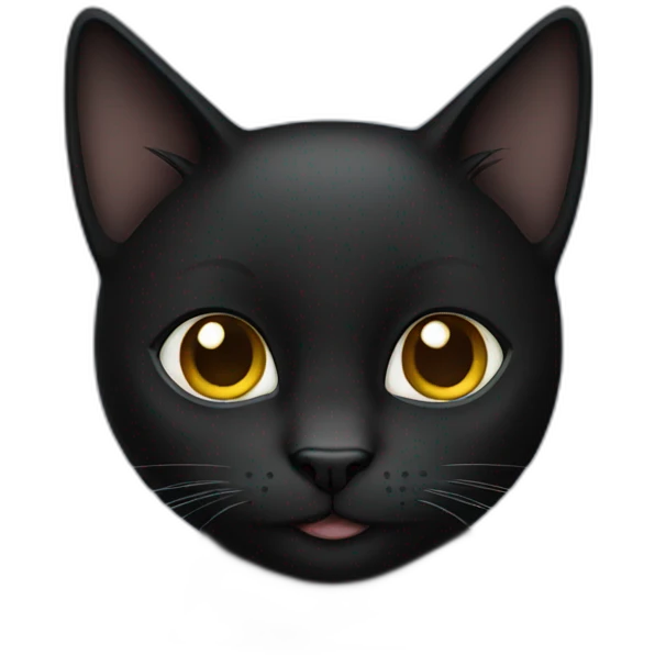 black cat female emoji