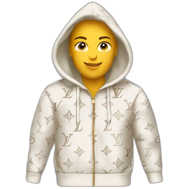 Louis Vuitton hoodie emoji