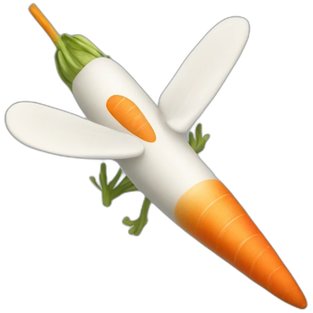 carotte volante emoji