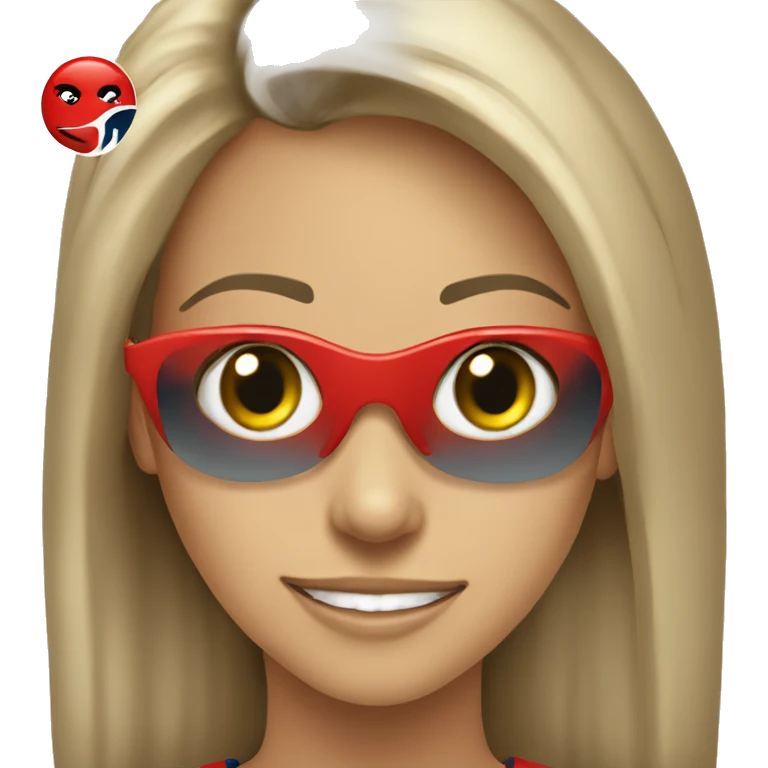 heart eyes with kac footbal team logo emoji