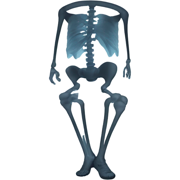 Broken hip X-ray  emoji