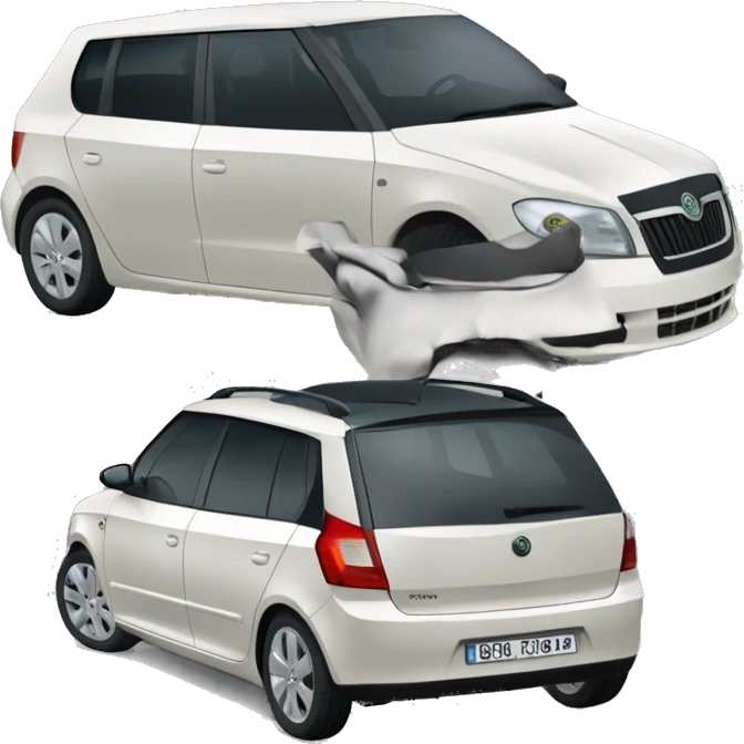Skoda Fabia 2002 emoji