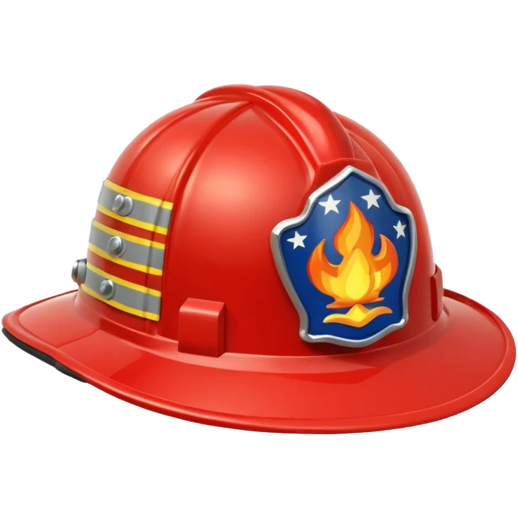 American style Fire helmet emoji