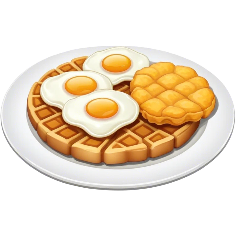 Fried breakfast emoji