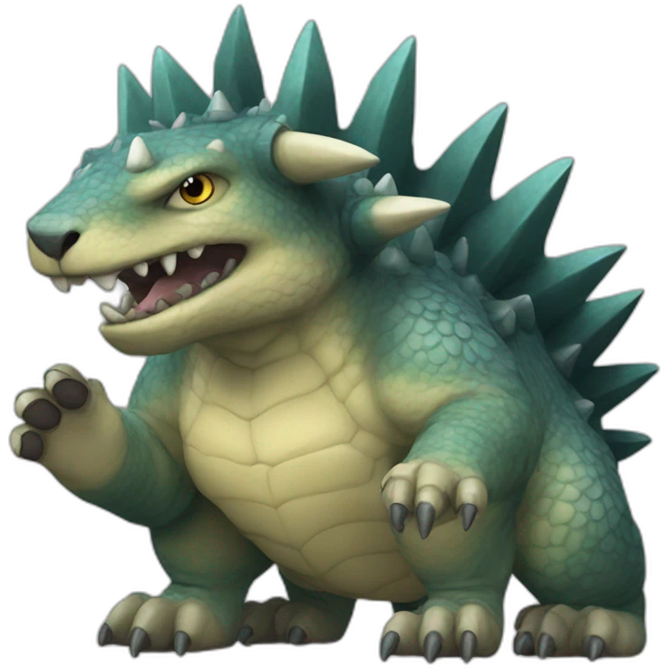 Tarasque six paws emoji