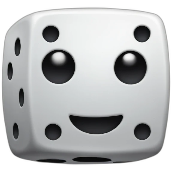 Mumbles rolling dice emoji