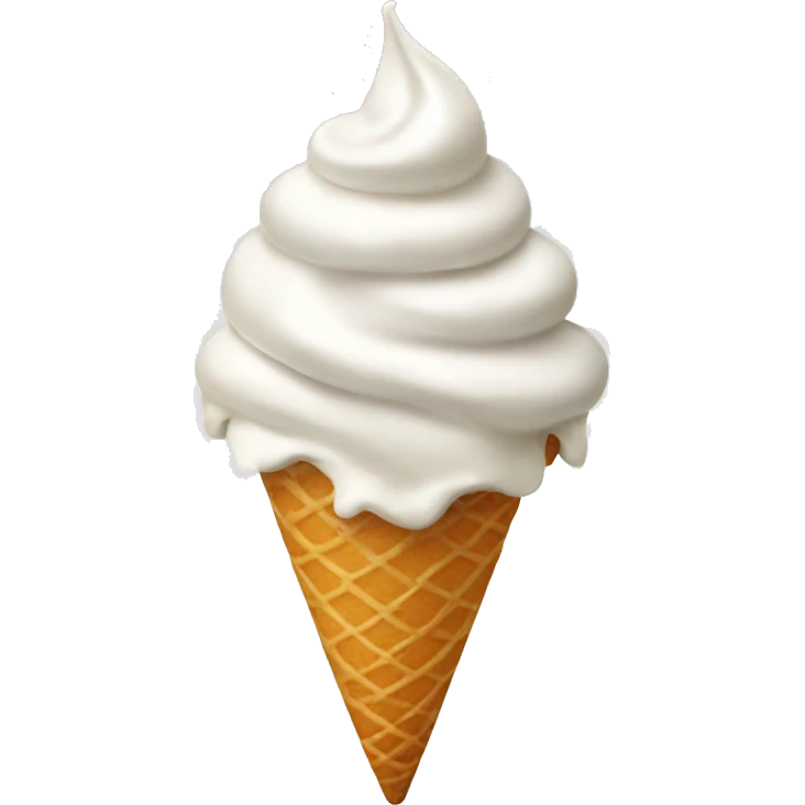 Whip cream emoji