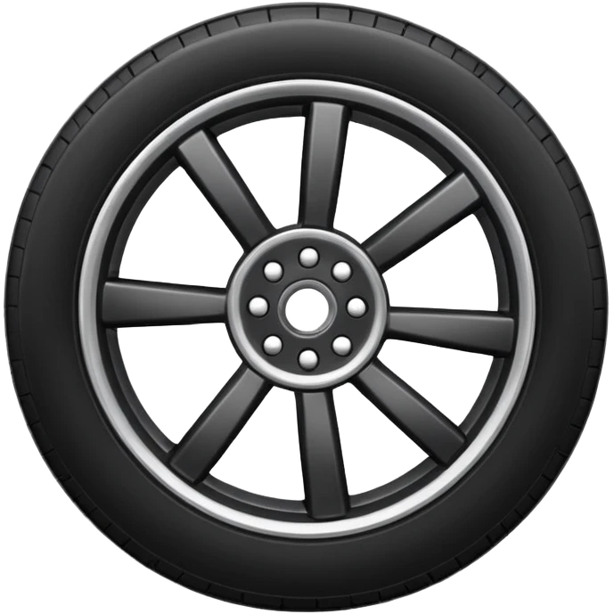 car wheel emoji