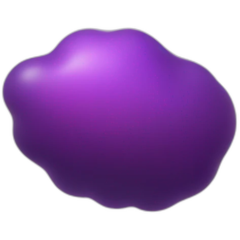 Amorphous blob emoji