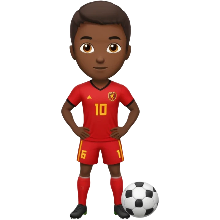Angola 🇦🇴  joueur de foot  emoji