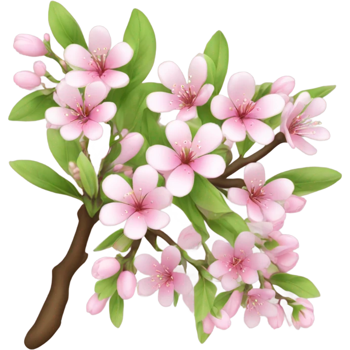 Blossom tree emoji