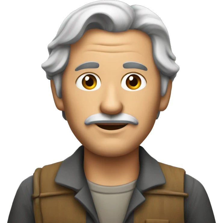 peasant with marxist scikle in his han emoji