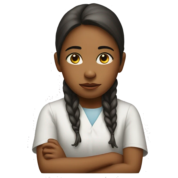 a sick daughter emoji