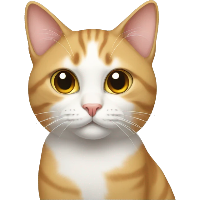 Judging cat emoji
