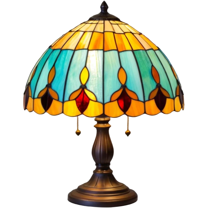 tiffany lamp emoji