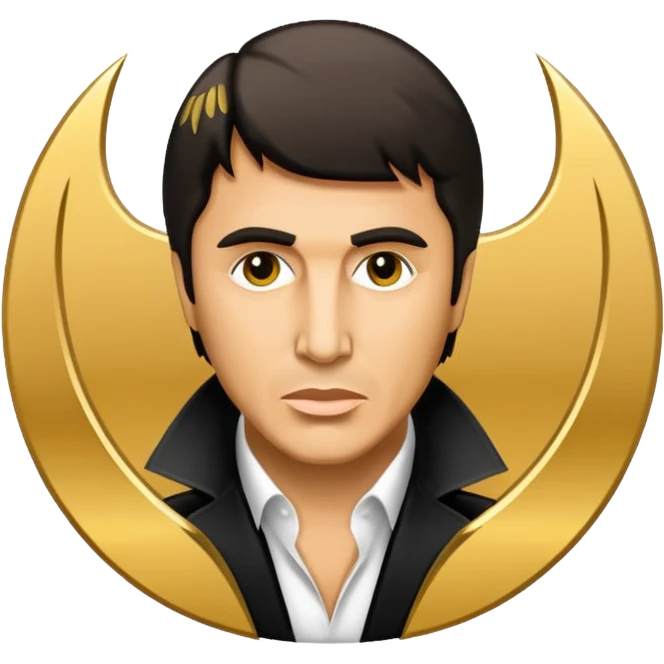 Tony Montana logo emoji