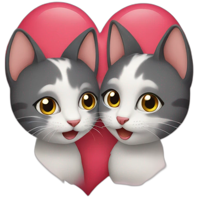 Cat kiss emoji