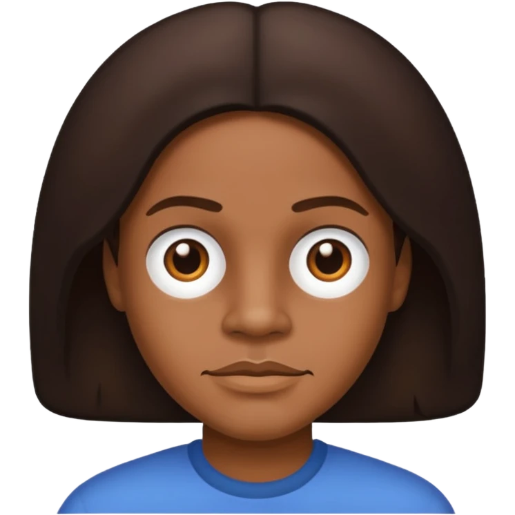Roger Troutman with dark brown hair emoji
