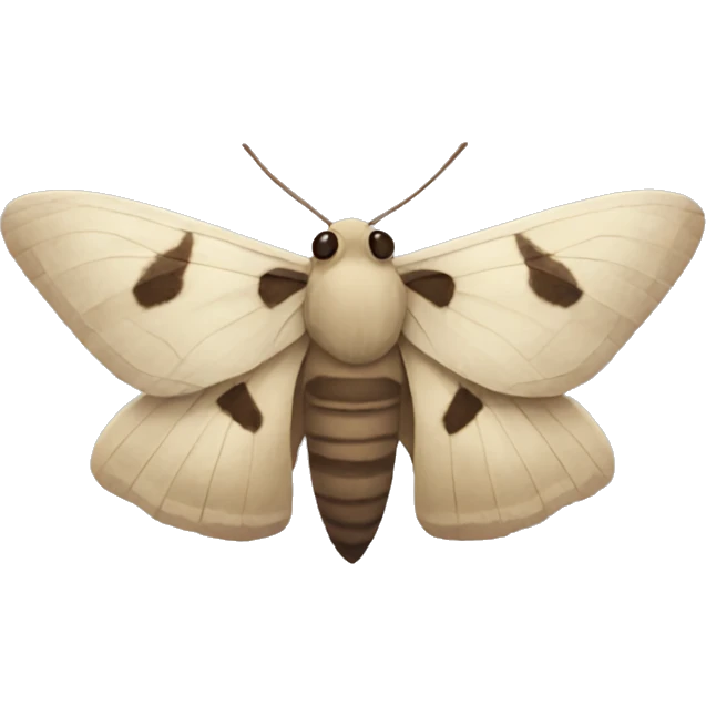 Moth emoji