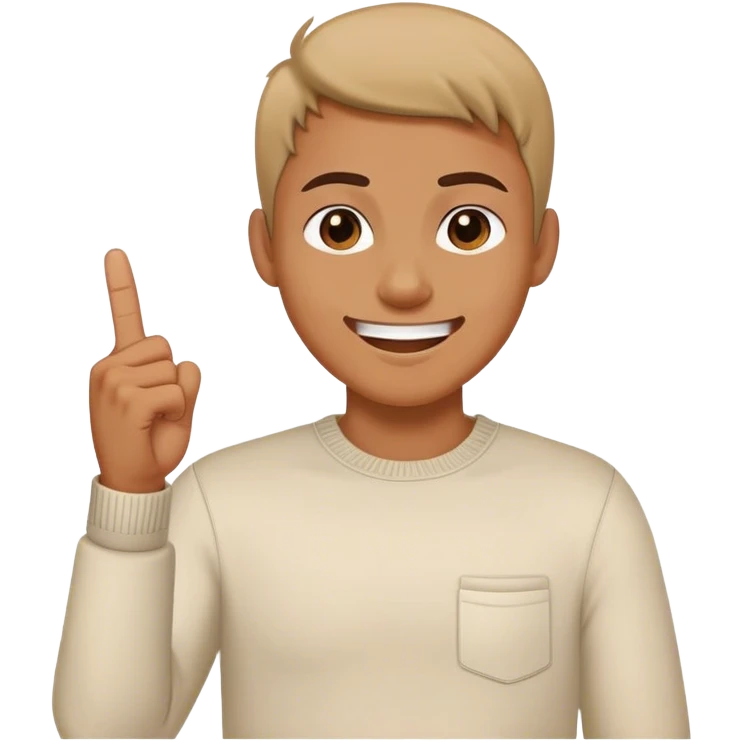 smiling middle finger portrait meme emoji