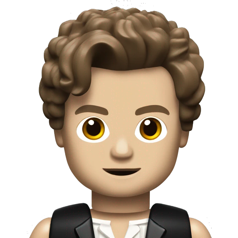 HARRY STYLES lego full body emoji