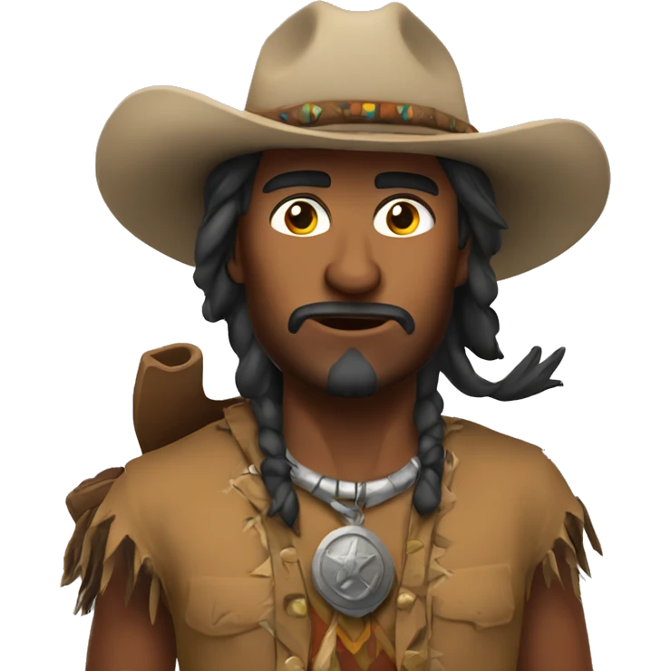 indian firing cowboy emoji