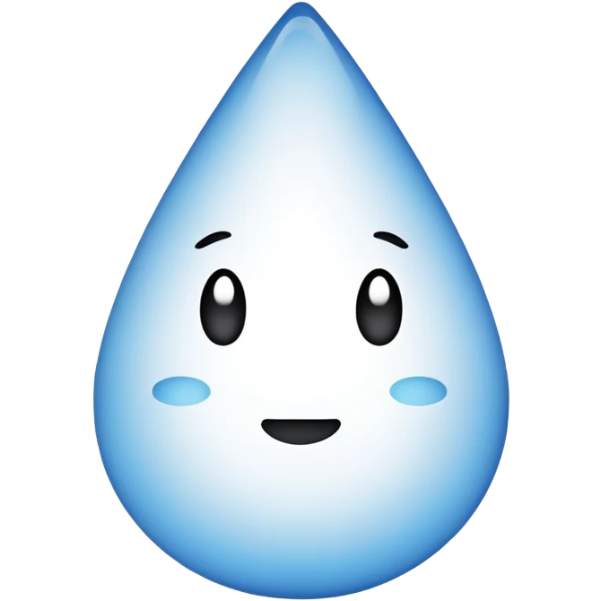 Teardrop from BFDI￼ emoji