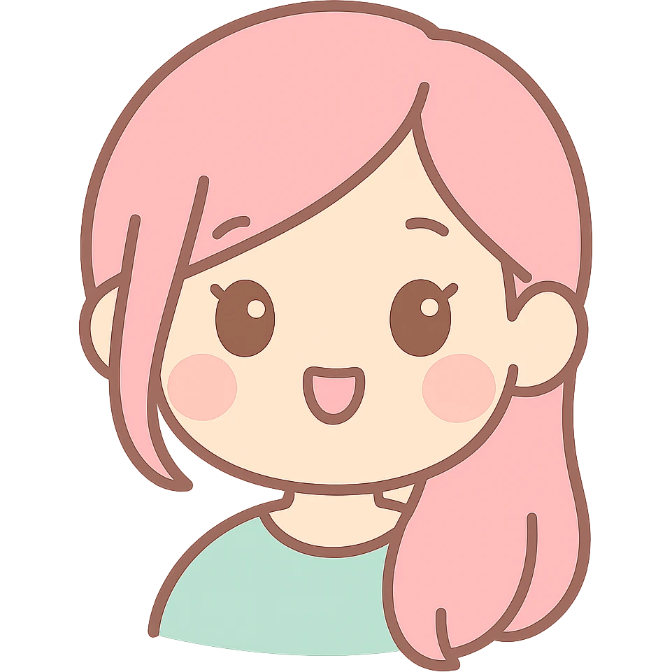 close-up portrait of Rosé from Blackpink, sweet and playful emoji