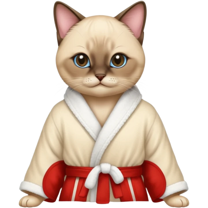 syam cat with bathrope emoji