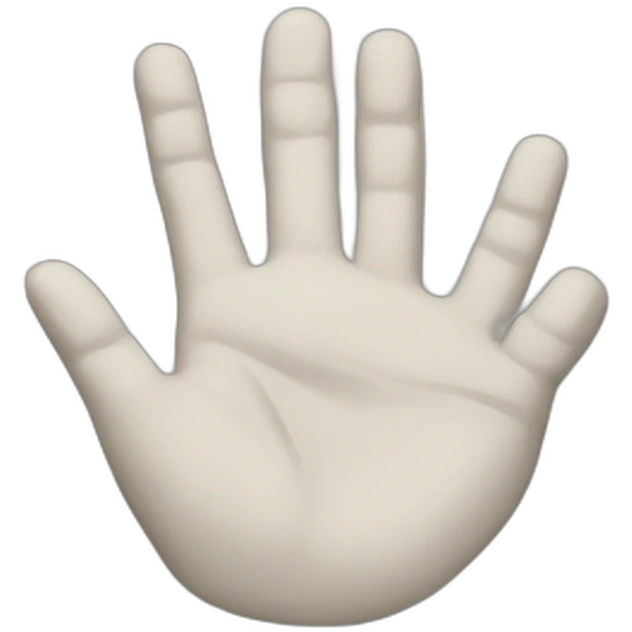 writting hand emoji