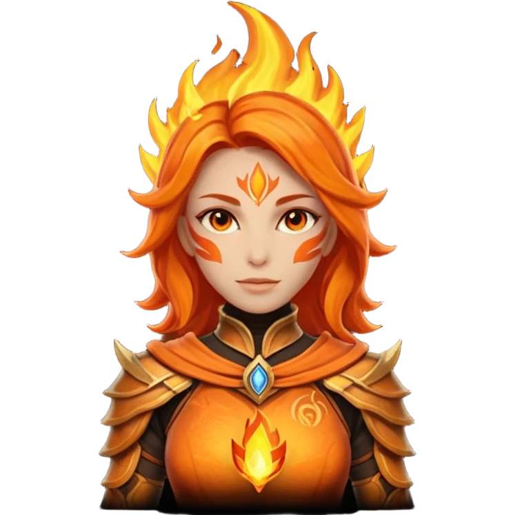 ESO female flame atronach emoji