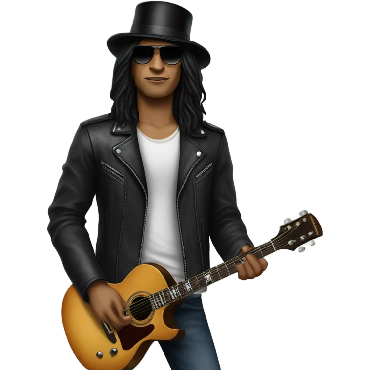 Slash from Guns'N'Roses  emoji