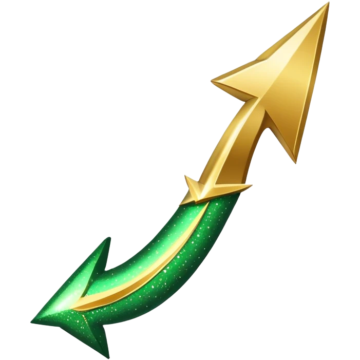 immediate upgrade icon with arrow and sparkles emoji