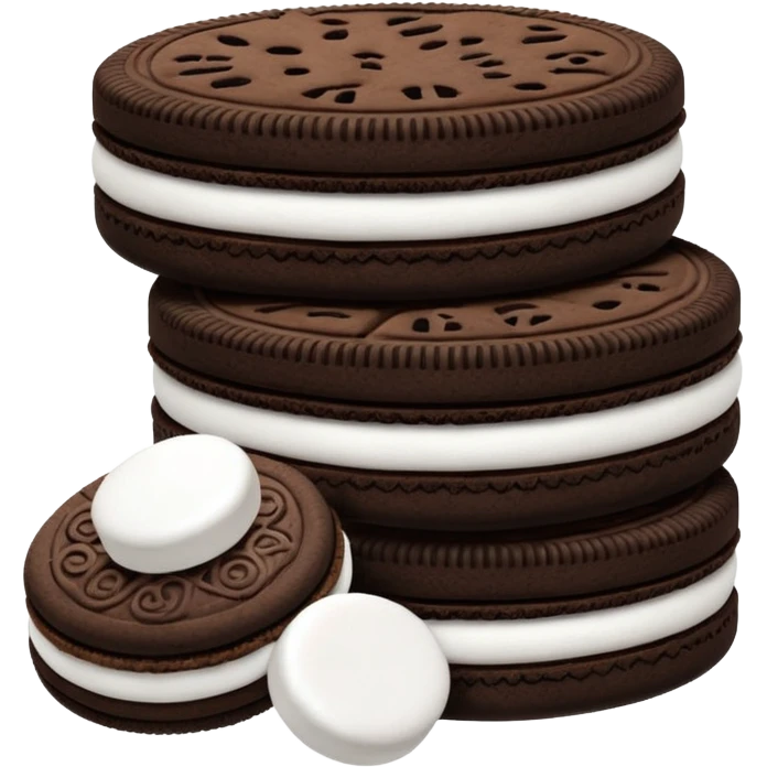 Oreos and Marshmallows emoji
