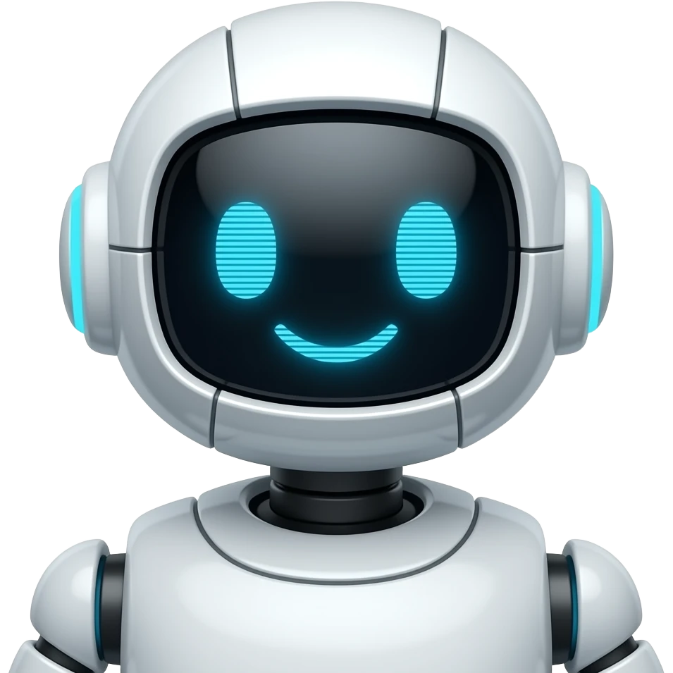 make this robot happy emoji