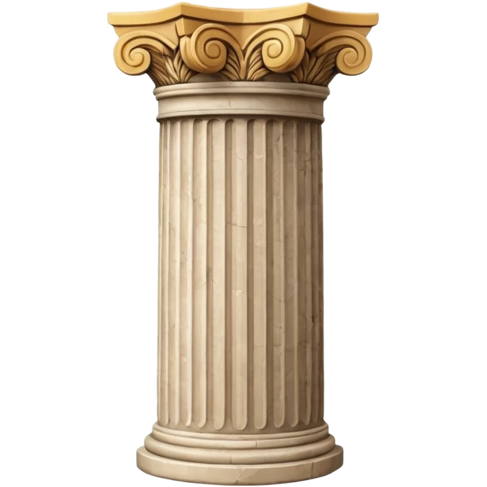 Greek mythology pillar emoji