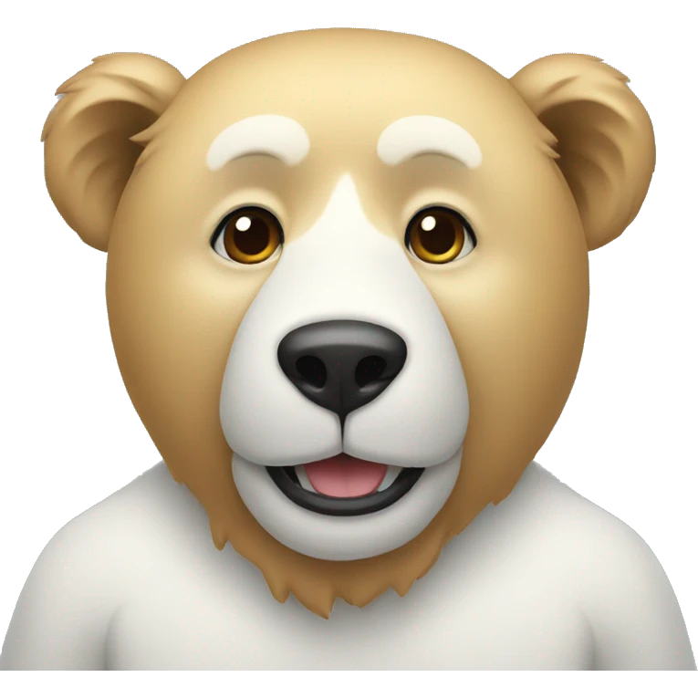 oso blanco emoji